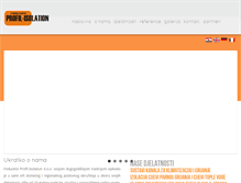 Tablet Screenshot of profil-isolation.com